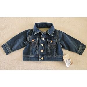 Wrangler Baby Toddler Denim Jean Jacket Size 3-6 Months